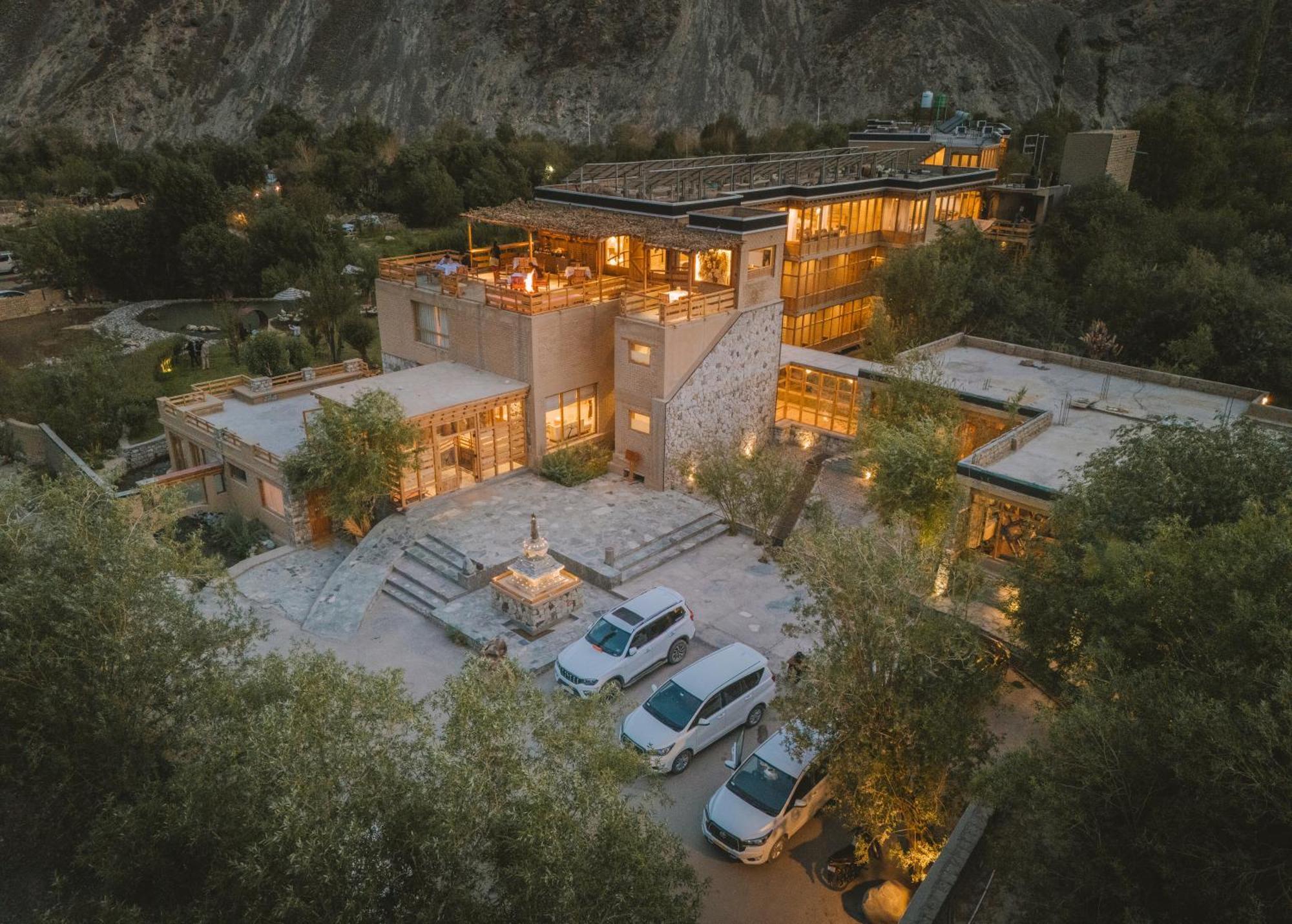 Stone Hedge Hotel Nubra Exterior foto