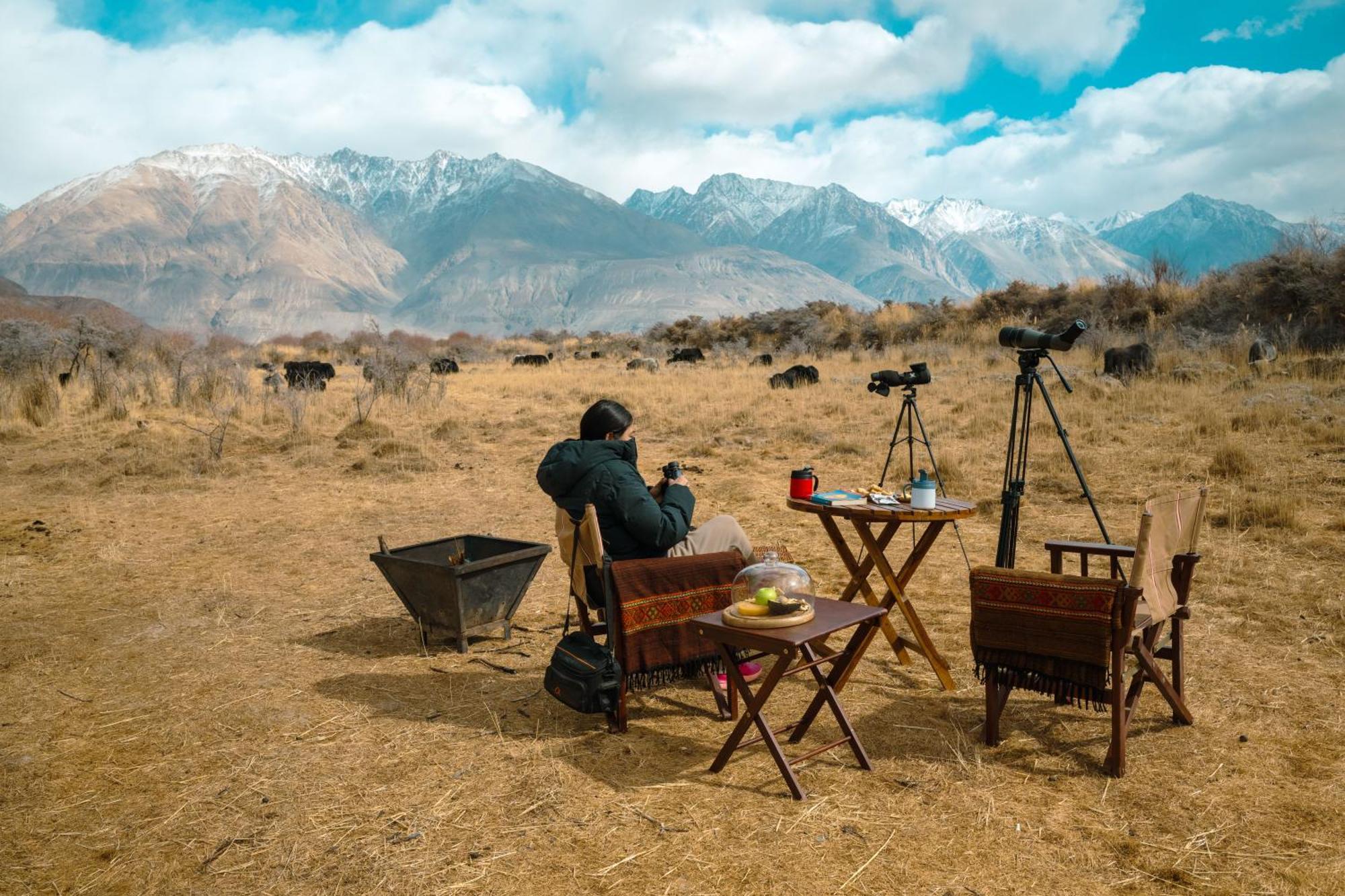 Stone Hedge Hotel Nubra Exterior foto