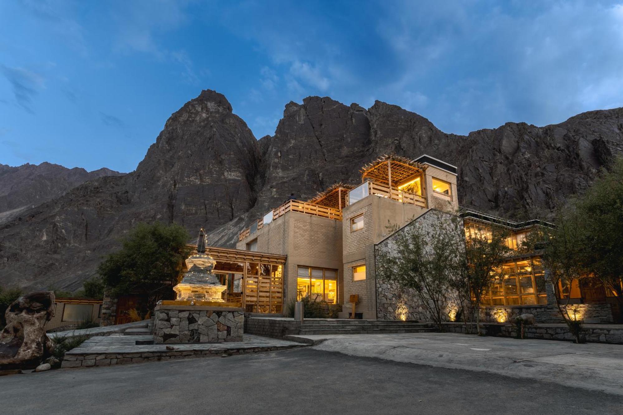 Stone Hedge Hotel Nubra Exterior foto