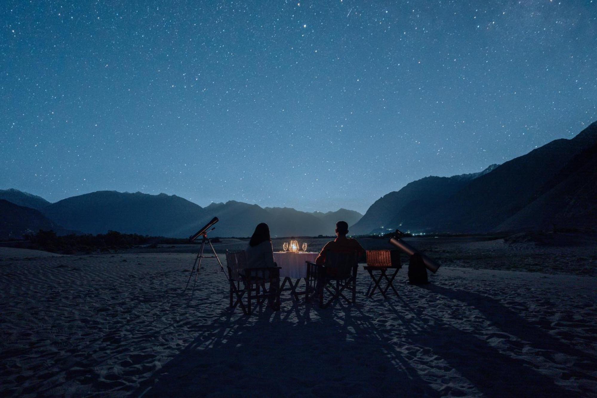 Stone Hedge Hotel Nubra Exterior foto